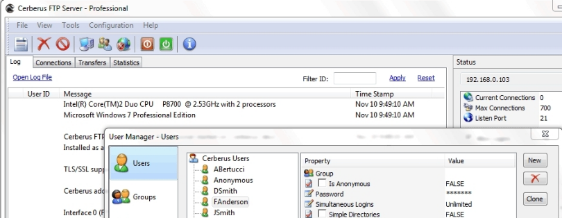 Cerberus FTP Server v9.0.4 for x64_服务器教程