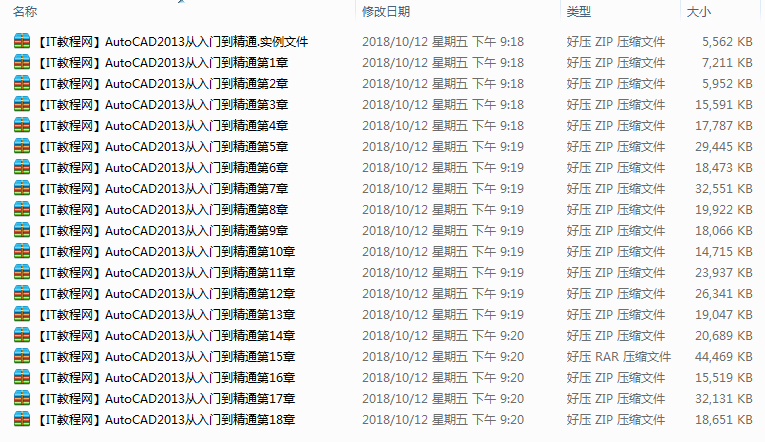 AutoCAD 2013从入门到精通视频教程（18章）_美工教程