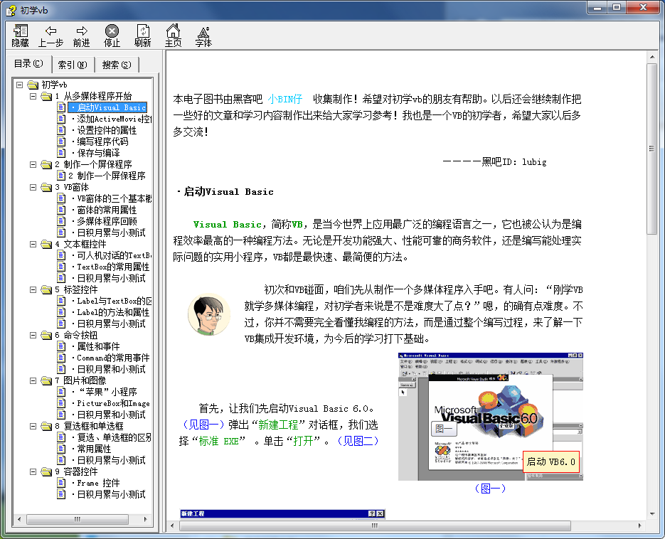 初学vb chm格式_NET教程