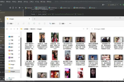 python批量爬取快手主页视频代码